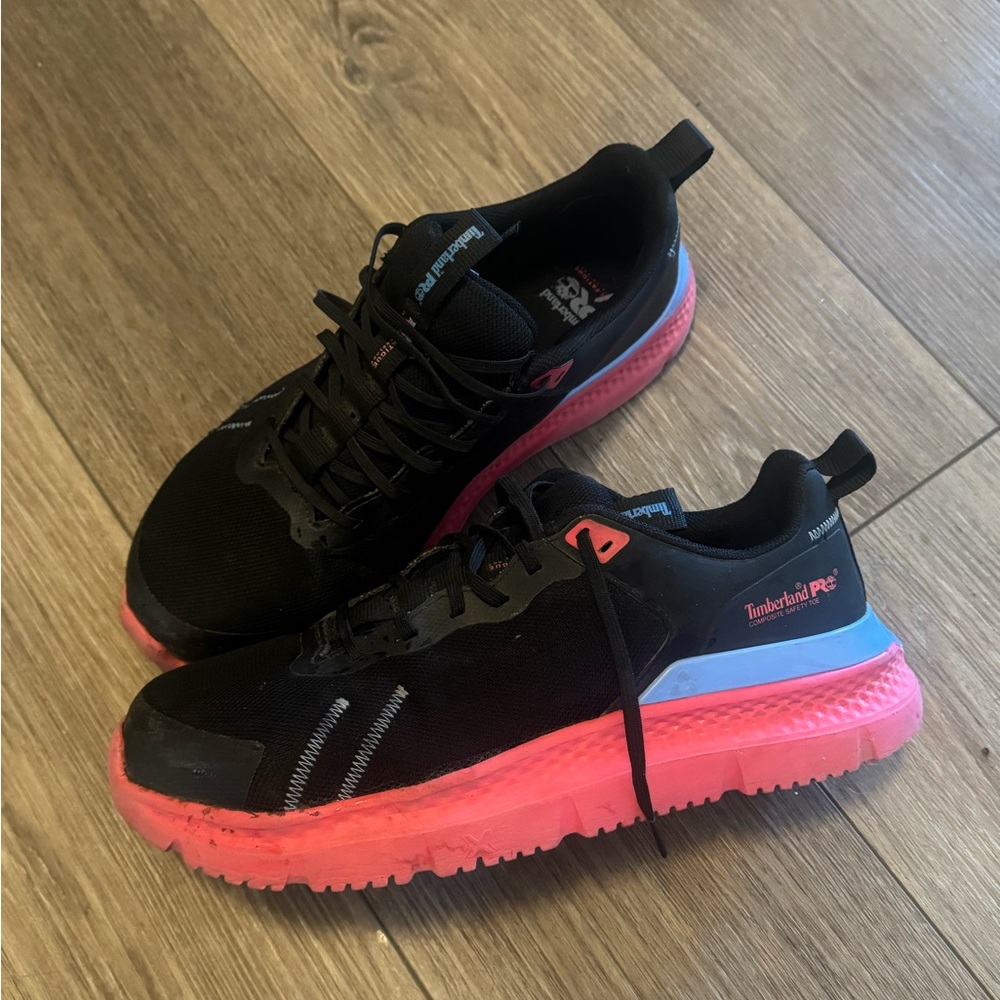 Timberland Pro Black Work Shoes